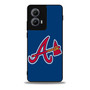 Atlanta Braves 6 Motorola Moto Edge Case