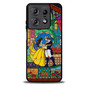 belle and beast prince stained glass Motorola Moto Edge 2025 Case