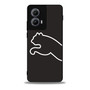 black puma half logo Motorola Moto Edge Case