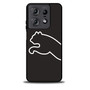 black puma half logo Motorola Moto Edge 2025 Case