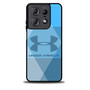 Blue Pattern Under Armour Motorola Moto Edge 2025 Case