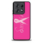 Breast Cancer survivor pink Motorola Moto Edge 2025 Case