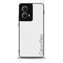 Calvin Klein White Bone Motorola Moto Edge Case