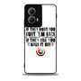 Captain America's Quote Motorola Moto Edge Case