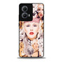 Christina Aguilera Collage Motorola Moto Edge Case