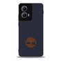 Dark Blue Timberland Motorola Moto Edge Case