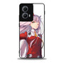 Darling in the franxx Zero Two Motorola Moto Edge Case