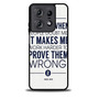 Derek Jeter Quote Motorola Moto Edge 2025 Case