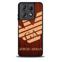 giorgio armani wood Motorola Moto Edge 2025 Case