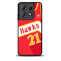hawks basketball jersey Motorola Moto Edge 2025 Case