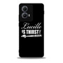 Lucille is Thirsty Negan Quote Motorola Moto Edge Case