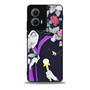 Maleficent evil face floral Motorola Moto Edge Case
