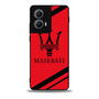 Maserati Car Red Strip Motorola Moto Edge Case