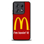 McDonalds im lovin it Motorola Moto Edge 2025 Case