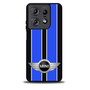 Mini Cooper Black And Blue Motorola Moto Edge 2025 Case
