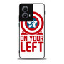 On your left captain america Motorola Moto Edge Case