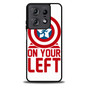 On your left captain america Motorola Moto Edge 2025 Case