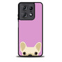 pink french bulldog Motorola Moto Edge 2025 Case