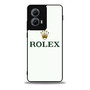 Rolex logo 2 Motorola Moto Edge Case