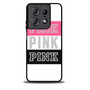 Triple Pink Victoria's secret Motorola Moto Edge 2025 Case