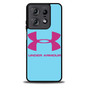 Under Armour Light Blue Motorola Moto Edge 2025 Case