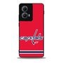 Washington Capitals 3 Motorola Moto Edge Case