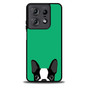 Watching Boston Terrier 2 Motorola Moto Edge 2025 Case