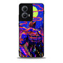 Denji Devils Mode in Abstract Motorola Moto Edge Case