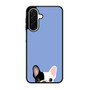 Cute French Bulldog Light Blue Samsung Galaxy A26 5G Case