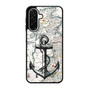 Nautica map and anchor Samsung Galaxy A26 5G Case