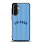 Chicago cubs jersey pattern Samsung Galaxy A36 5G Case