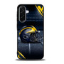 Michigan Wolverines Helmet Samsung Galaxy A36 5G Case