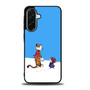 Calvin and Hobbes Wanna Make Snowman Samsung Galaxy A36 5G Case