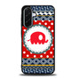 Cute Red Elephant Polkadots Aztec Samsung Galaxy A36 5G Case