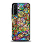 disney characters stained glass Samsung Galaxy A36 5G Case