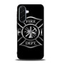 Firefighter silver crest Samsung Galaxy A36 5G Case