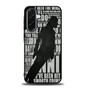Michael Jackson Lyrics Samsung Galaxy A36 5G Case