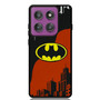 Batman Logo in Upside Down City Motorola Moto G Power 2025 Case