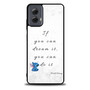 Disney Stitch Quotes Motorola Moto G Power Case