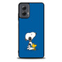Snoopy in Blue Motorola Moto G Power Case