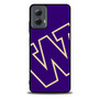 Washington huskies logo Motorola Moto G Power Case