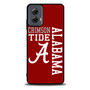 Alabama Crimson Roll Tide football 1 Motorola Moto G Power Case
