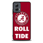 Alabama Crimson Roll Tide football 3 Motorola Moto G Power Case