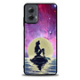 ariel the little mermaid moon Motorola Moto G Power Case