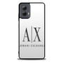 Armani exchange white Motorola Moto G Power Case