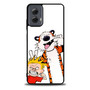 BFF Calvin and Hobbes Motorola Moto G Power Case
