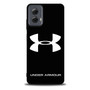 Black Under Armour Motorola Moto G Power Case