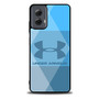 Blue Pattern Under Armour Motorola Moto G Power Case