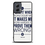 Derek Jeter Quote Motorola Moto G Power Case