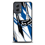 fox custom blue logo Motorola Moto G Power Case
